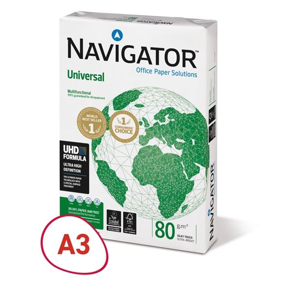 Paper Navigator Universal A3, 80g, 500 Blatt