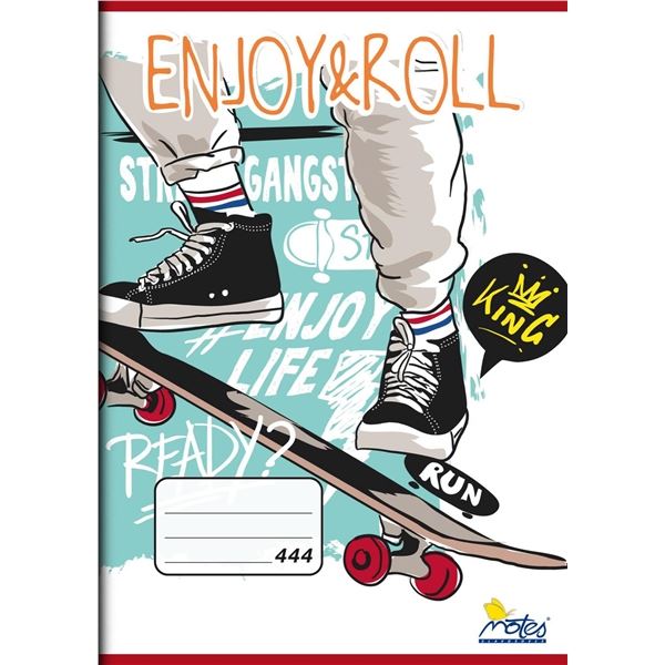 Notizbuch 444, A4, Linie, 40 Blatt