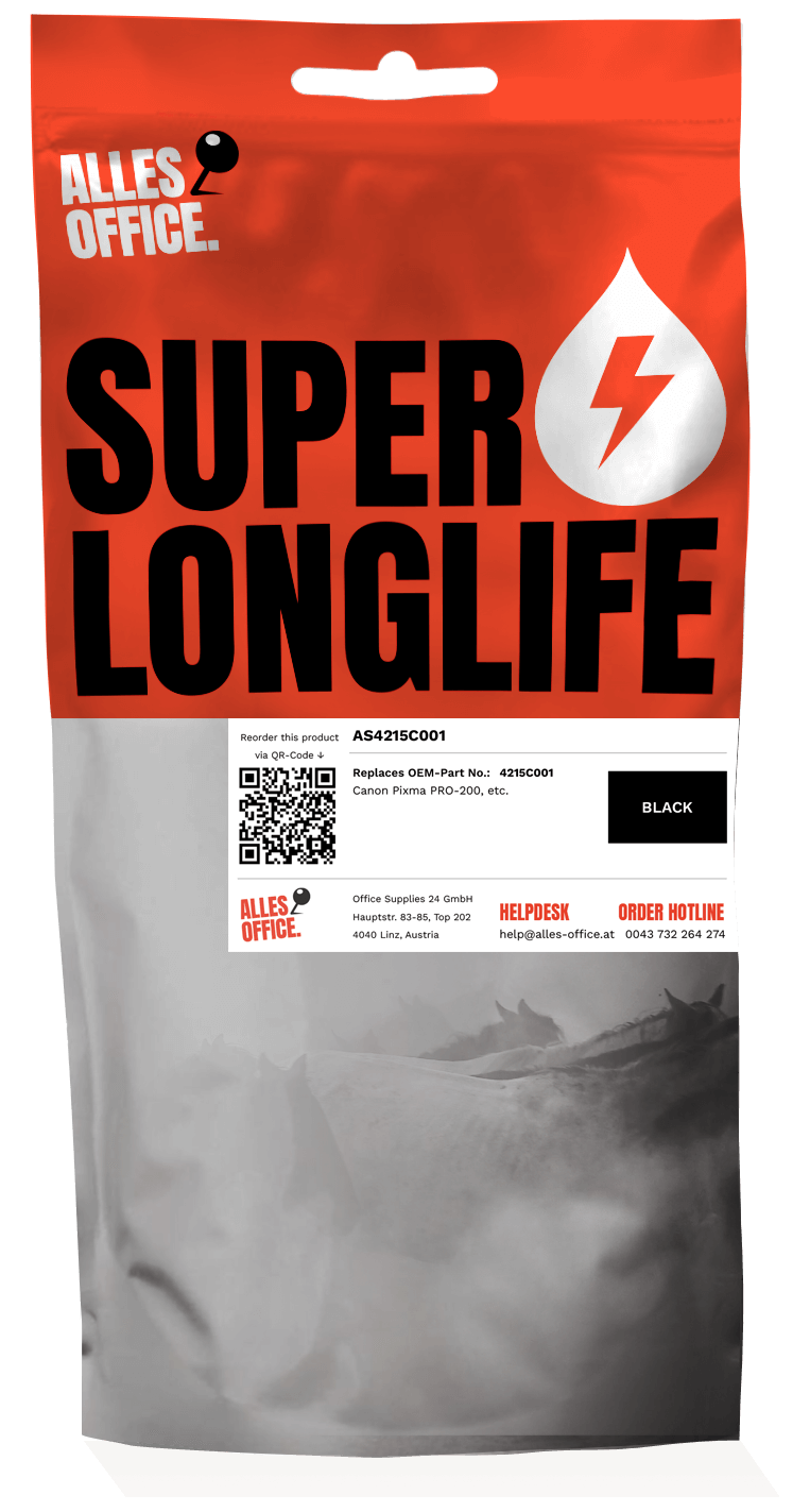 Superlonglife Canon 4215C001 / CLI-65BK Tinte schwarz