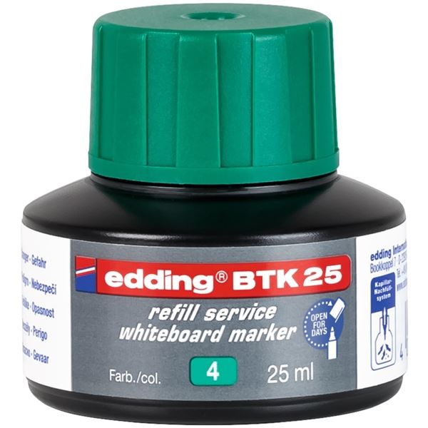 Nachfüllflasche grün EDDING BTK25-004
