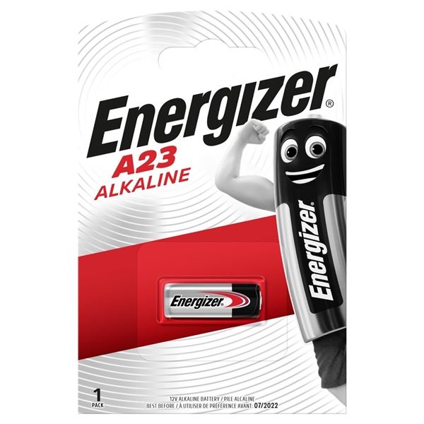 Zylindrische Batterie Energizer A23, 12 V, 1 Stück