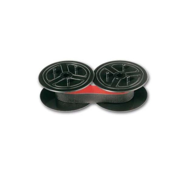 Färbeband, Breite 13 mm, schwarz-rot