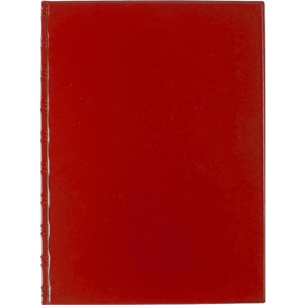 Verschlussmappen SPORO,A4,Kunststofftaschen unten,rot