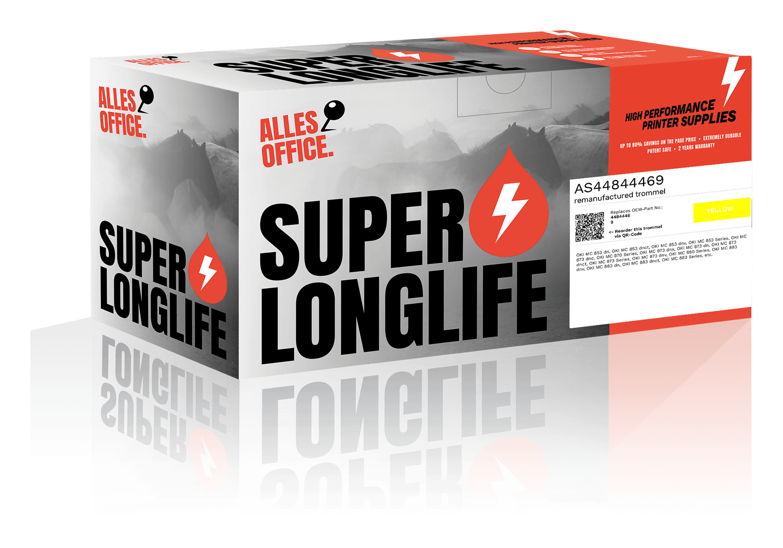 Superlonglife OKI 44844469 Trommel gelb