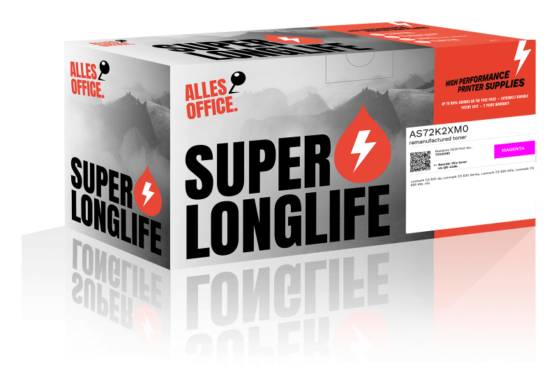 Superlonglife Lexmark 72K2XM0 Toner magenta