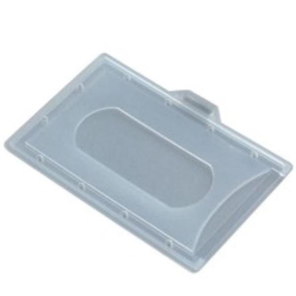 IDS-Anhänger 6 x 9 cm - hart, klar, 50 Stück