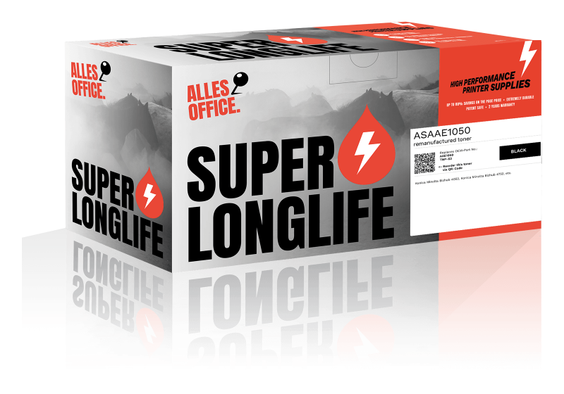 Superlonglife Konica Minolta AAE1050 / TNP-63 Toner schwarz