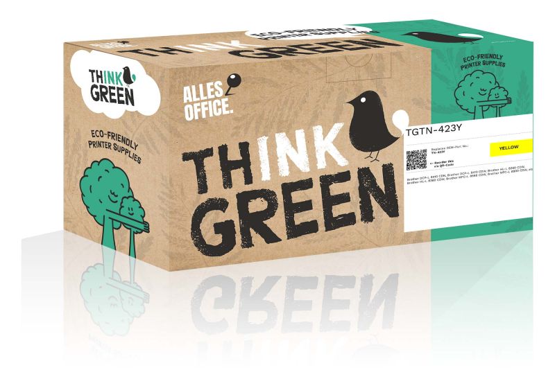 ThinkGreen Brother TN-423Y Toner gelb