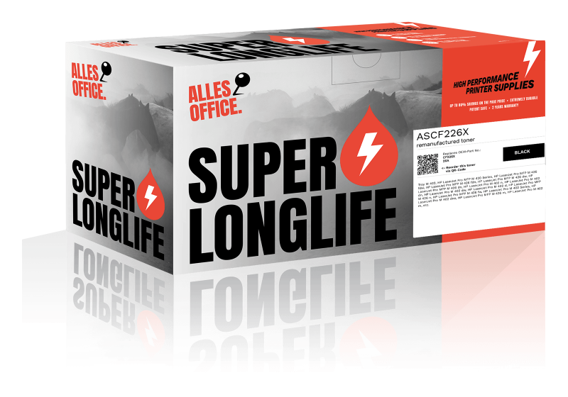 Superlonglife HP CF226X / 26A Toner schwarz
