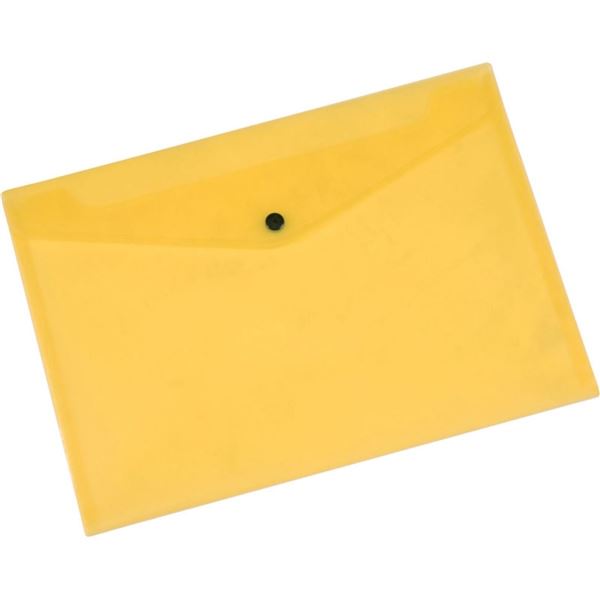 A4 Connect Kunststofftasche, gelb/orange