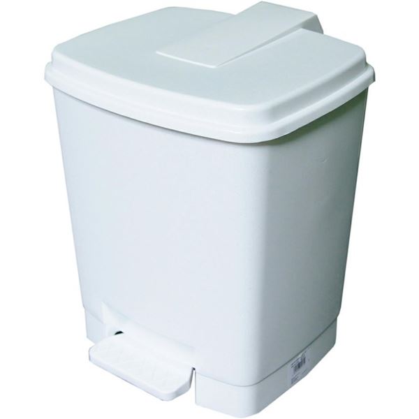 Kunststoff-Mülltonne 15 L, weiß