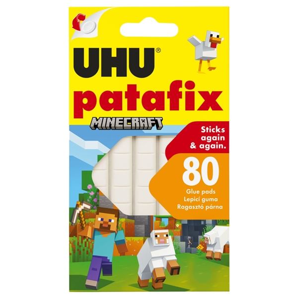 Haftgummi UHU tac patafix weiß, 80 Stück
