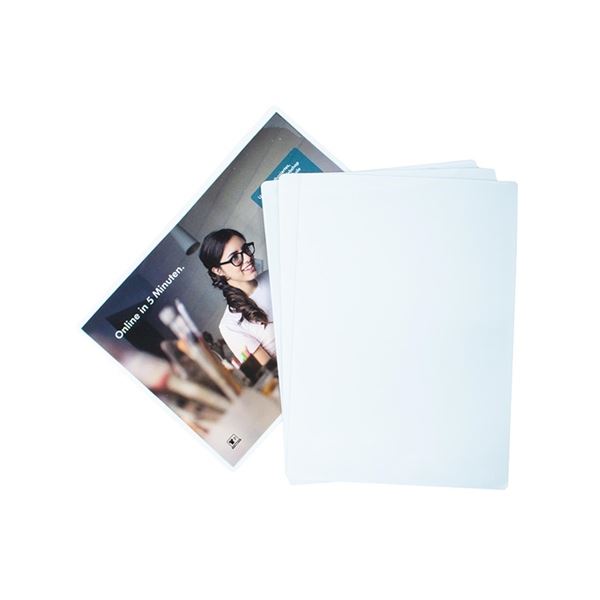 Selbstklebende Laminierfolie A3, 80 mic, 100 Stck.