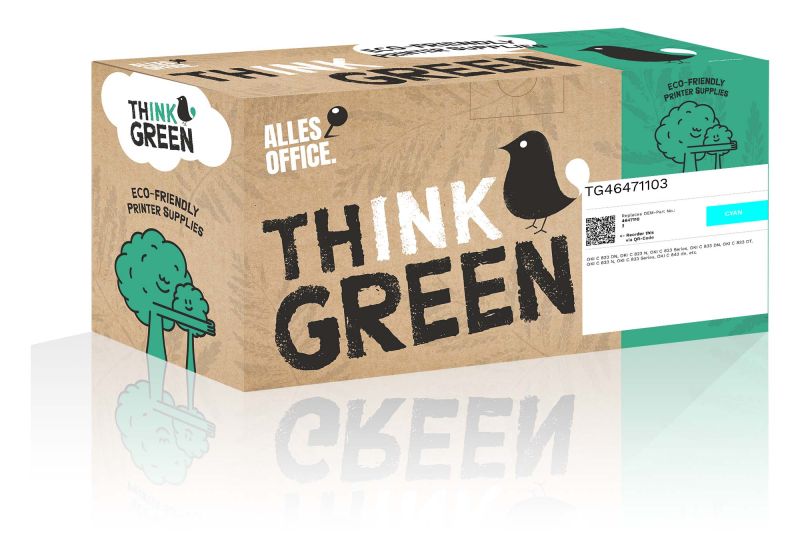 ThinkGreen OKI 46471103 Toner cyan