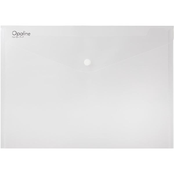 Tasche aus C5-Plastik, klar