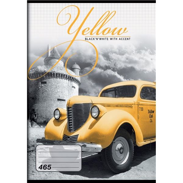 Notizbuch Nr. 465, A4, 60 Blatt, quadratisch