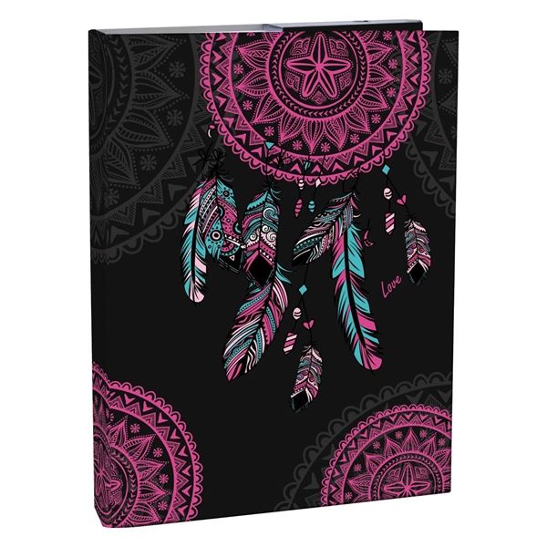Notizbuchbox A4 mit Gummiband, Mandala dream
