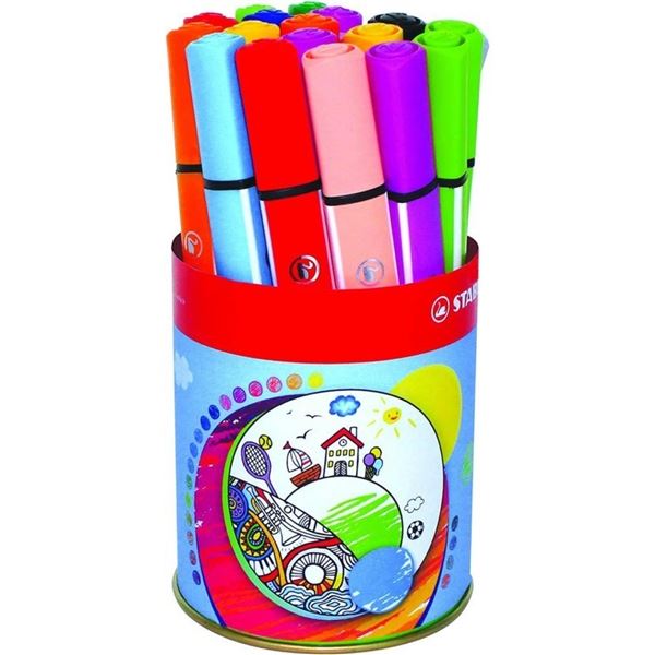 STABILO Trio Scribbi Marker, 16 Stück (Dose)