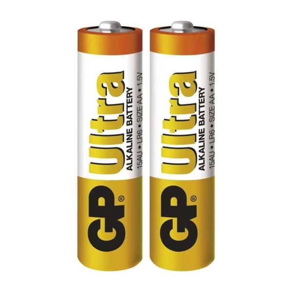 Alkalibatterien GP Ultra AA, LR6, 1,5V, 2 Stück