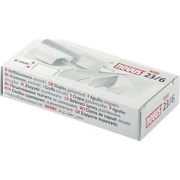 Novus Drähte, 23/6, 1000 Stück