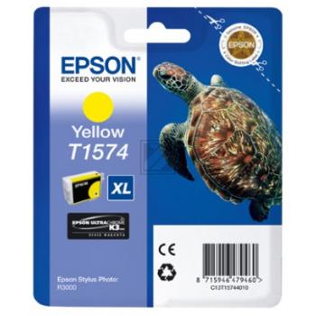 Original Epson C13T15744010 / T1574 Tinte gelb