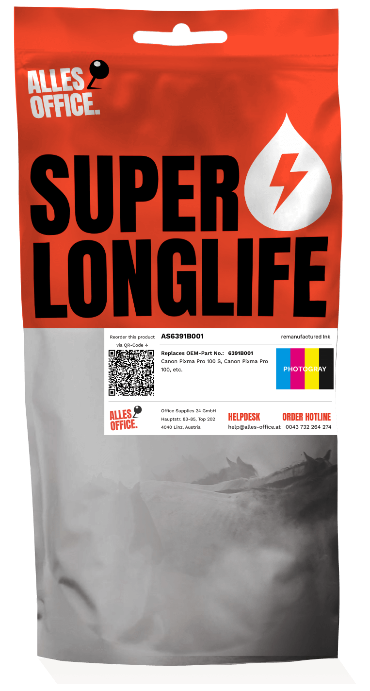 Superlonglife Canon 6391B001 / CLI-42LGY Tinte