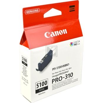 Original Canon 6951C001 / PFI-5100MBK Tinte schwarz matt