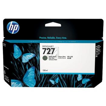 Original HP B3P22A / 727 Tinte schwarz matt