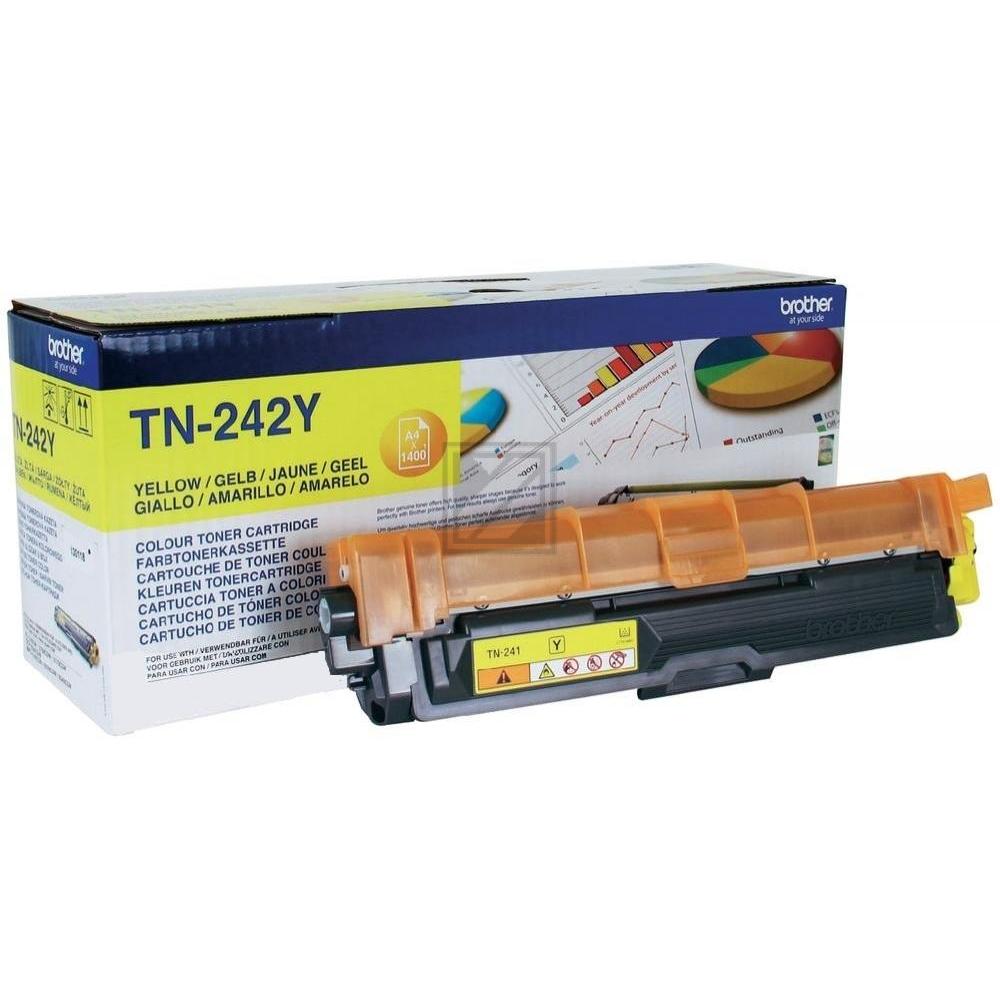 Original Brother TN-242Y Toner gelb