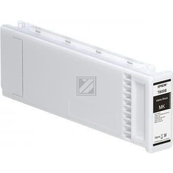 Original Epson C13T80080N / T8008 Tinte schwarz matt
