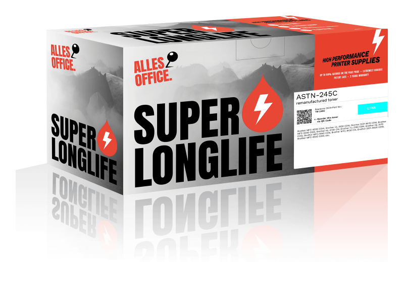 Superlonglife Brother TN-245C Toner cyan