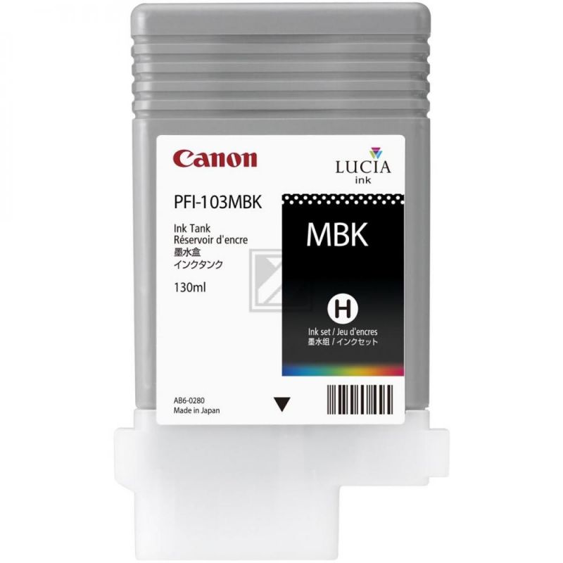 Original Canon 2211B001 / PFI-103MBK Tinte schwarz matt