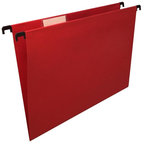 Hängende Pappteller rot, 25 Stück