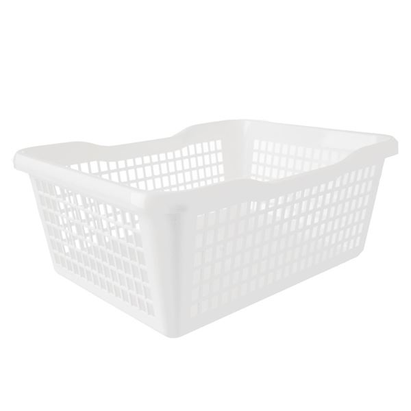 Kunststoffkorb - 42 x 32 x 17 cm, bunt gemischt, 1 Stück