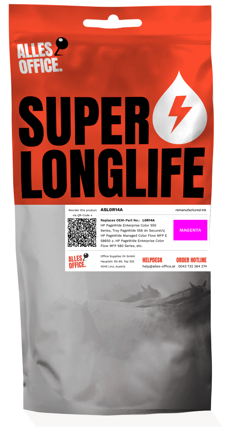 Superlonglife HP L0R14A / 981Y Tinte magenta