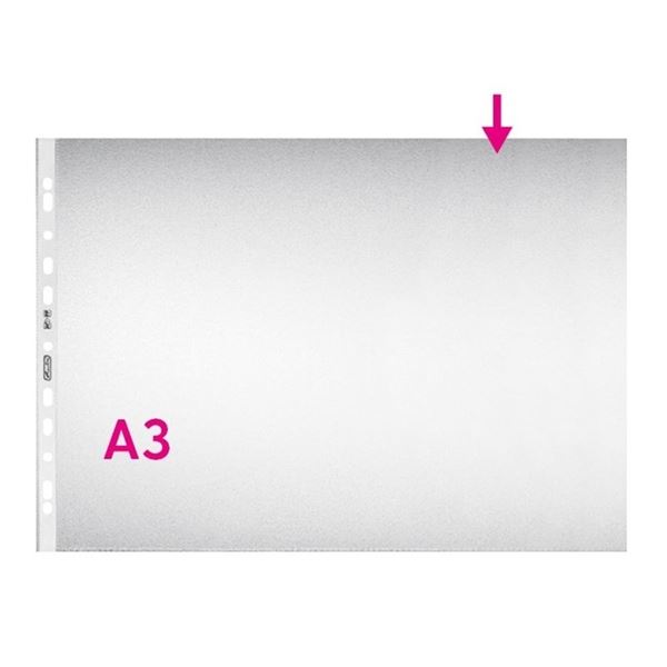 Eurocovers U - A3, quer, glänzend, 80 mic, 50 Stück