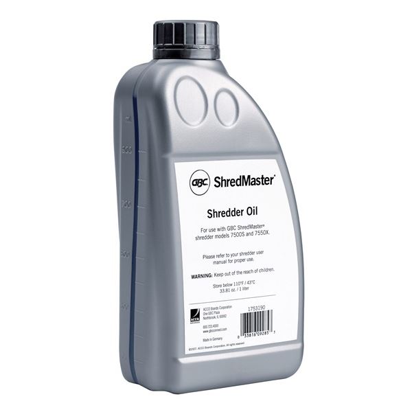 Öl für Rexel 7500S/7550X Häcksler