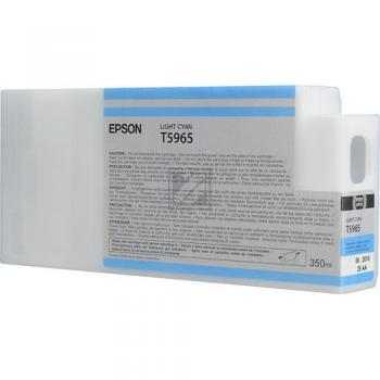 Original Epson C13T596500 / T5965 Tinte cyan hell