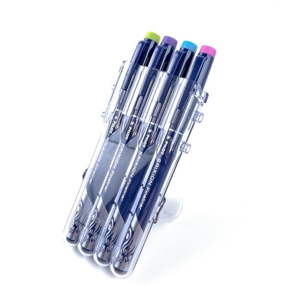 Pilot FriXion Pastell Radiergummi Liner, Satz mit 4 Farben