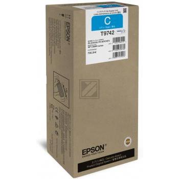 Original Epson C13T974200 / T9742 Tinte cyan