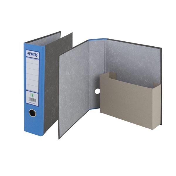 Archivtaschenordner EMBA, A4, blauer Rücken