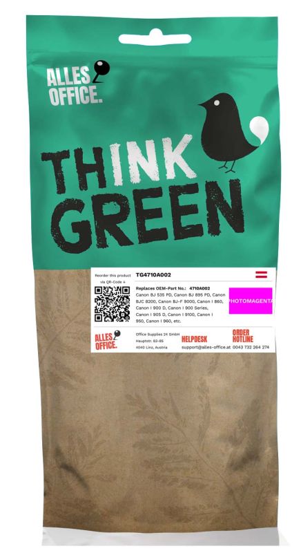 ThinkGreen Canon 4710A002 / BCI-6PM Tinte magenta foto