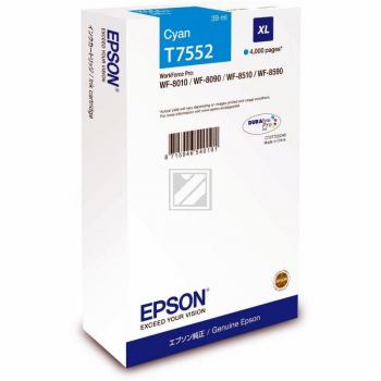 Original Epson C13T755240 / T7552 Tinte cyan