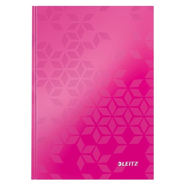 Leitz WOW Notizbuch, A5, liniert, rosa