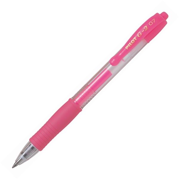Gelroller Pilot G-2 07 Neon - rosa