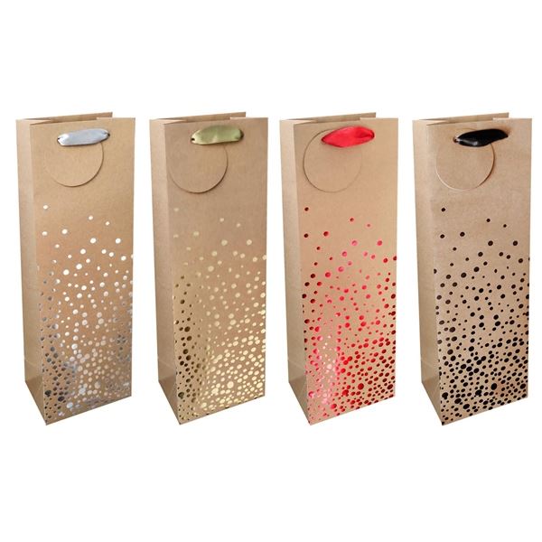 Geschenktüte - für Wein, 12 x 36 cm, 1 Stück