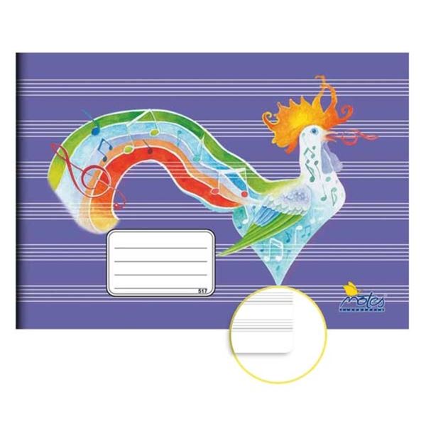 Arbeitsheft Nr. 517, A5, 8 Blätter, Notensatz